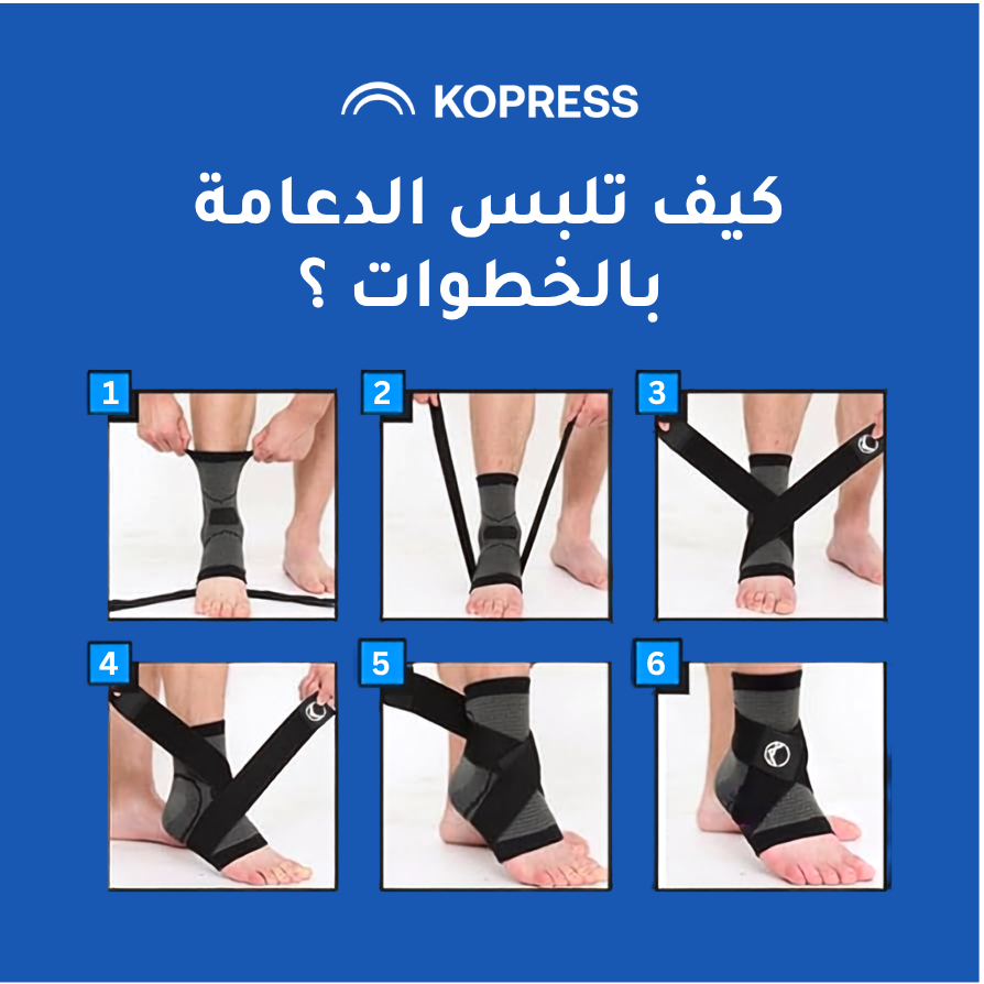 صورة/فيديو: خطوات لبس الدعامة بالتسلسل